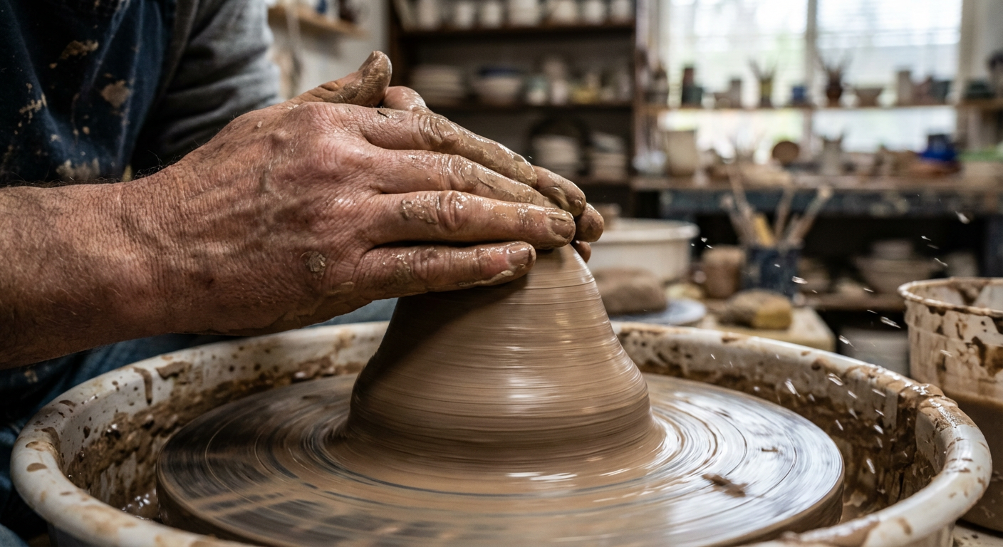 陶芸 Japanese Ceramics - Vessels Shaped by Hand